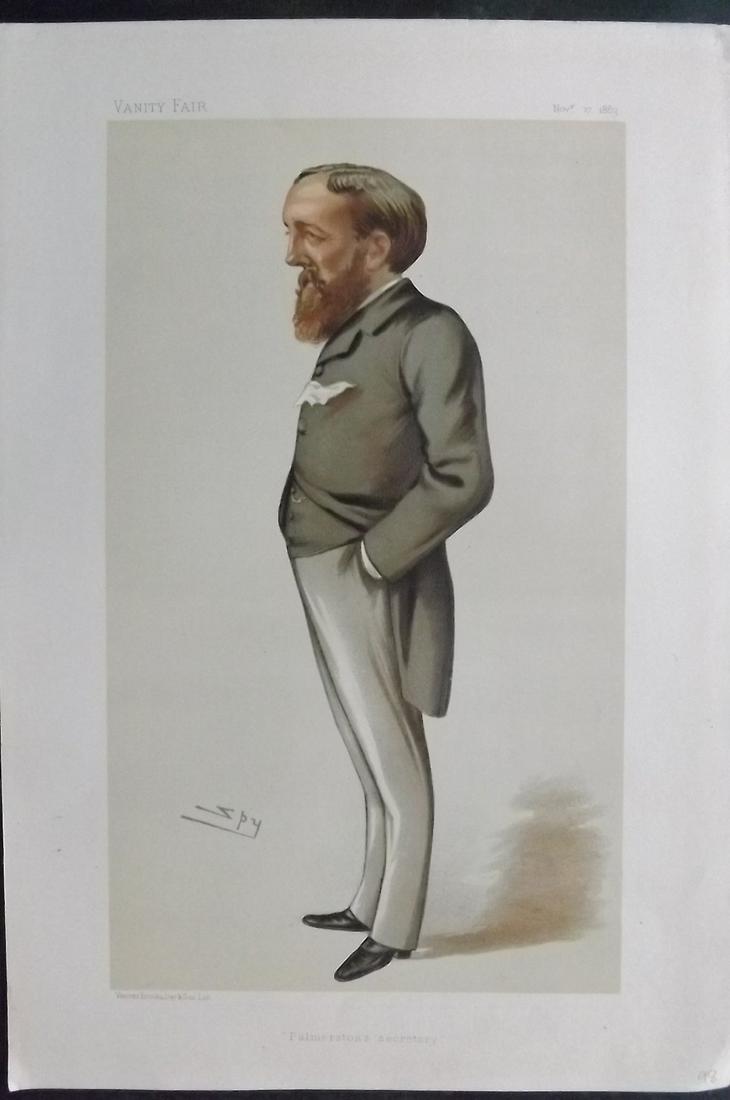Vanity Fair Print 1883 Anthony Evelyn Melbourne (1 of 1)