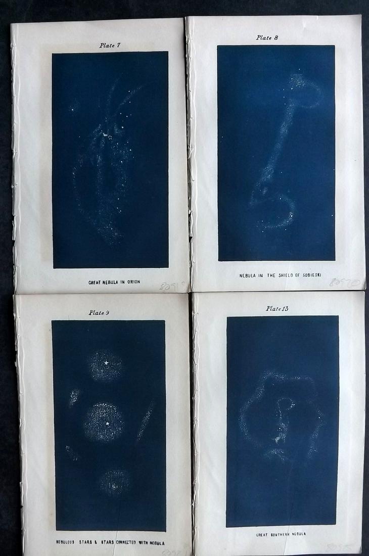 Olmsted, Denison 1855 Lot of 4 Astronomy Celestial Prints (1 of 2)