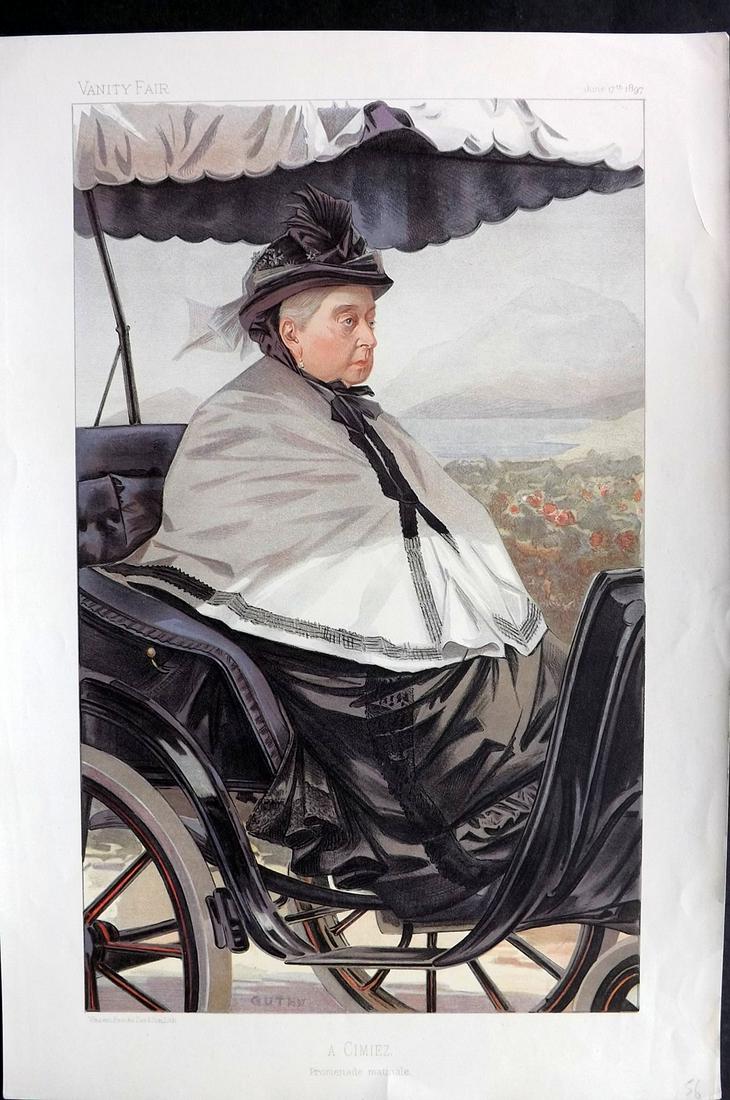 Vanity Fair Print 1897 Queen Victoria, Royal (1 of 1)