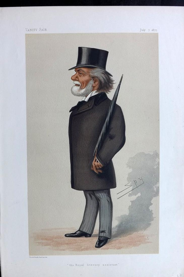 Vanity Fair Print 1877 Theodore Martin (1 of 1)
