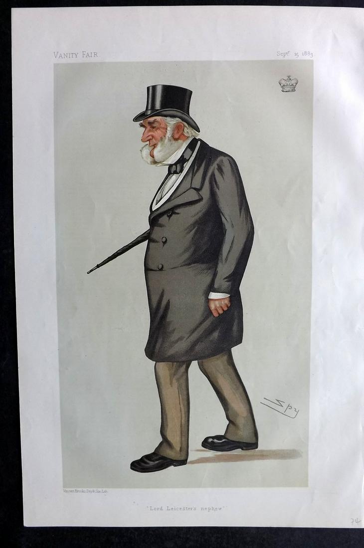 Vanity Fair Print 1883 Lord Digby (1 of 1)