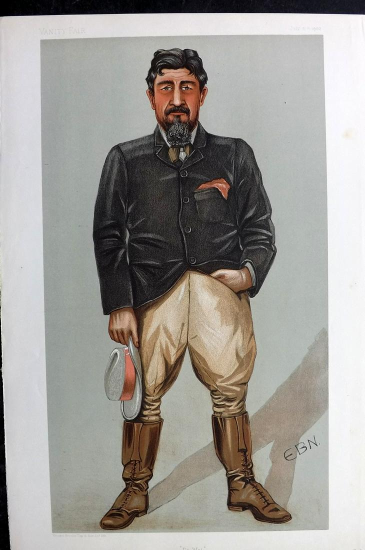 Vanity Fair Print 1902 Christian de Wet, Military, Boer War (1 of 1)