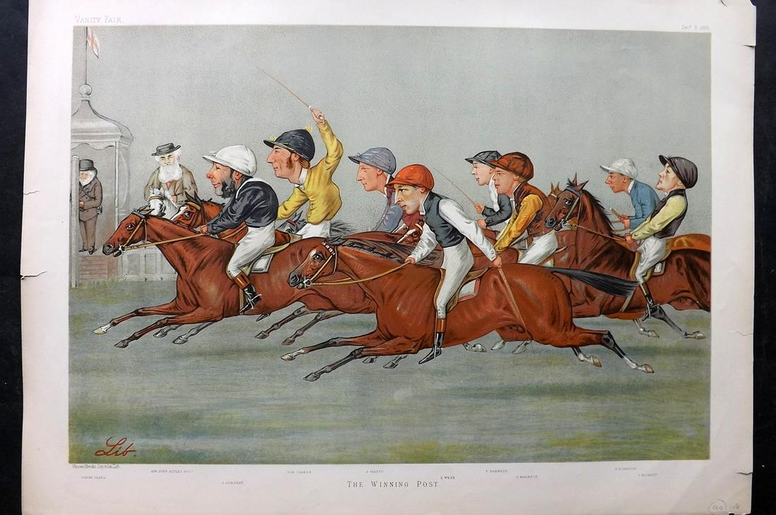 Vanity Fair Double Print 1888 The Winning Post (1 of 1)