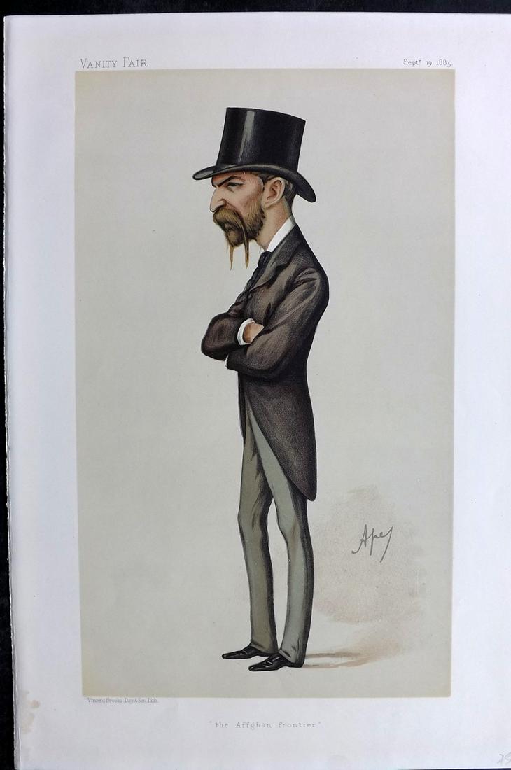 Vanity Fair Print 1885 Paul Lessar (1 of 1)