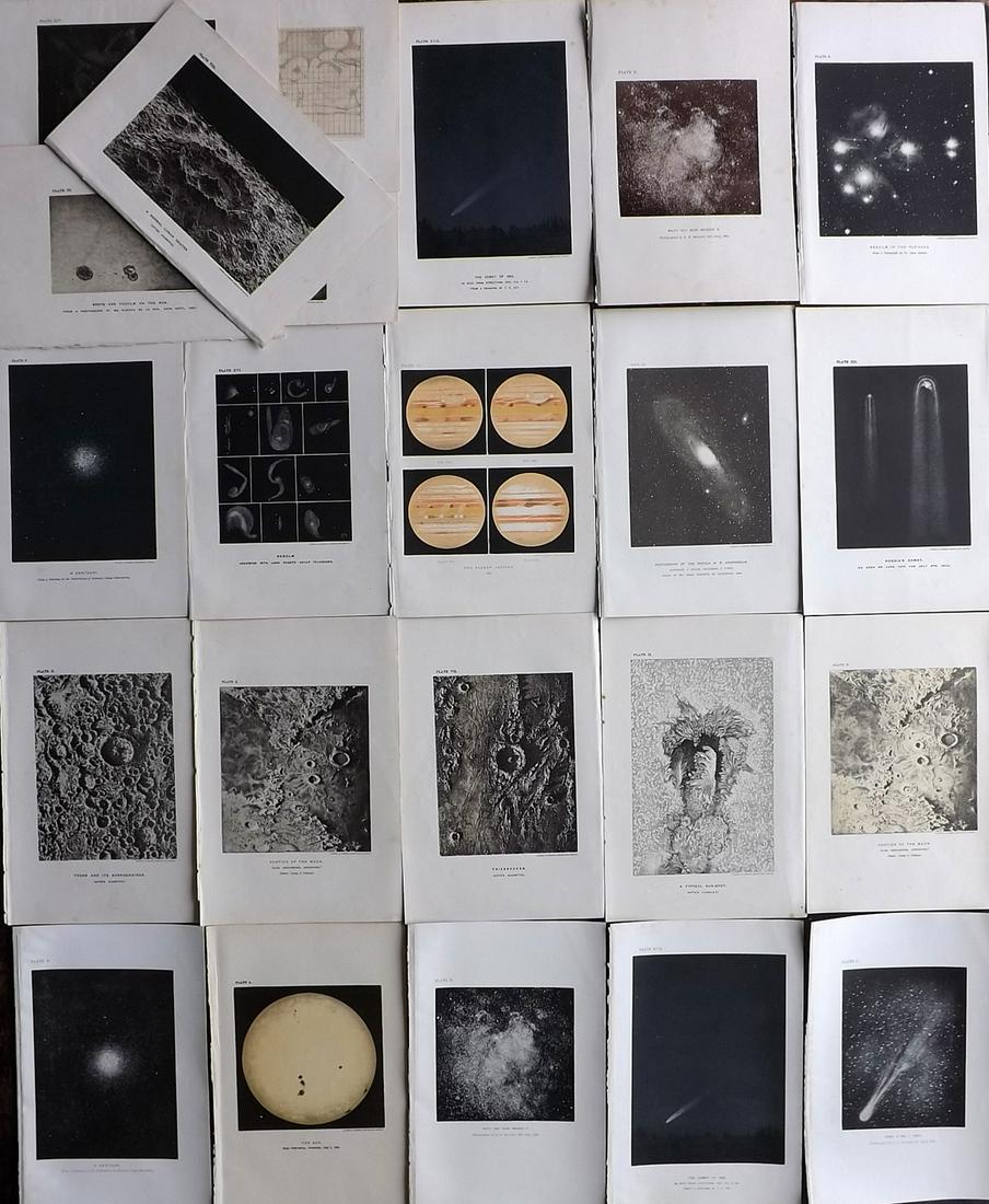 Ball, Robert 1901 Lot of 23 Astronomy Celestial Prints (1 of 5)