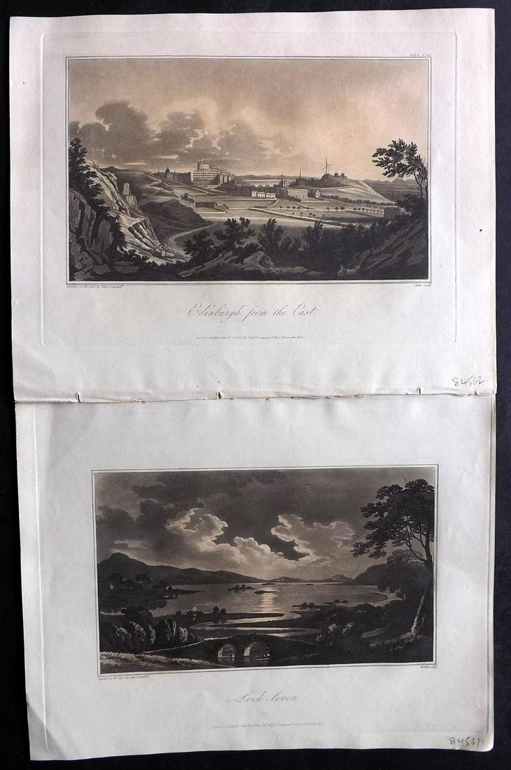 Campbell, Alexander 1802 Pair of Aquatint Views of Scotland (1 of 2)