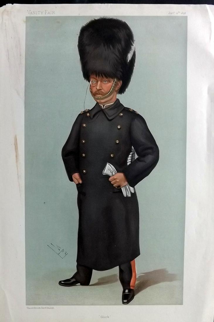 Vanity Fair Print 1898 Count Albert Wilfred Gleichen, Military Band Leader (1 of 1)
