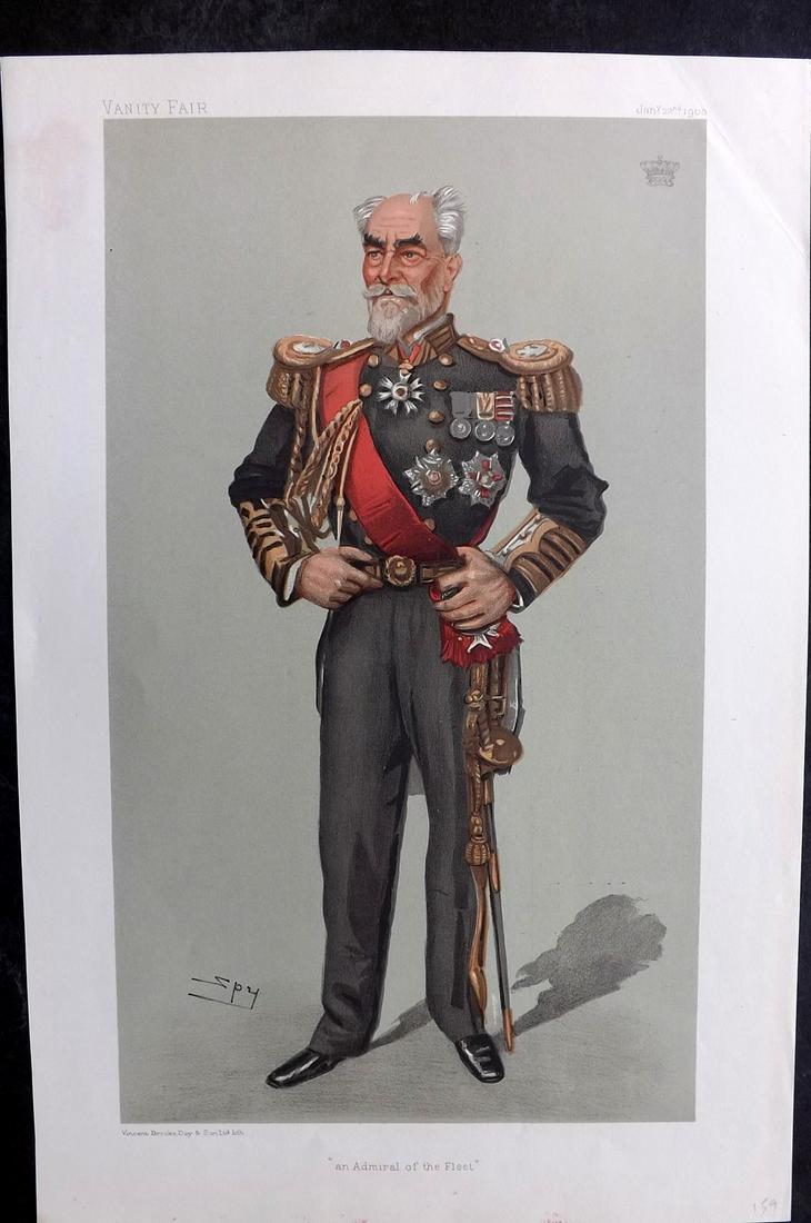 Vanity Fair Print 1903 Earl Clanwilliam: Chromolithograph Published 1869-1914, London for "Vanity Fair" Paper Size: 15 x 10 inch (38 x 25cm) Approx. Good Condition