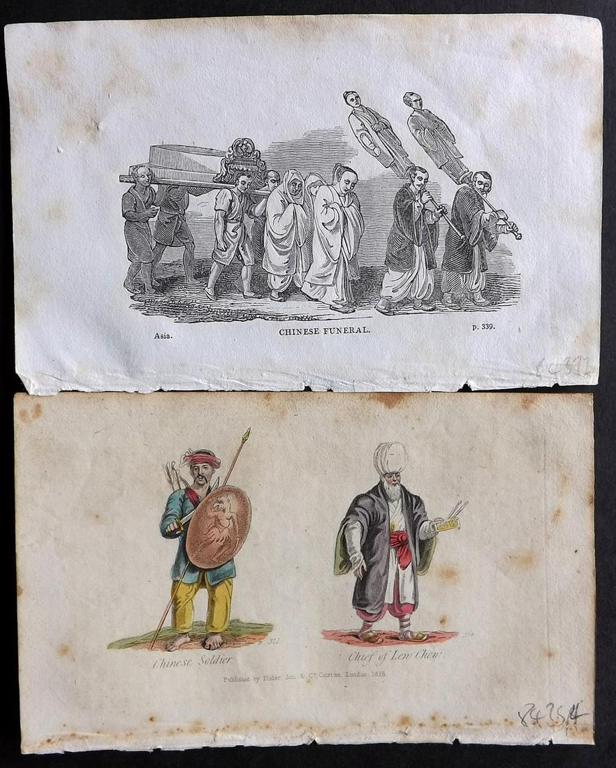 Adams, William 1828 Pair of Prints of China (1 of 2)