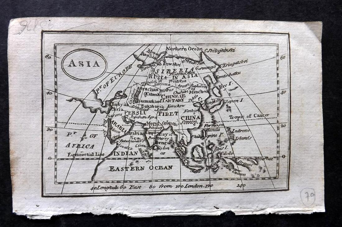 Turner, Richard 1805 Miniature Map. Asia (1 of 2)