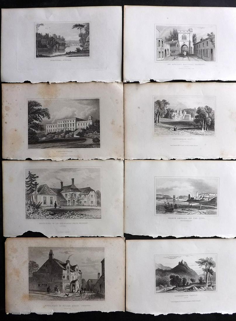 Daly, Cesar 1881 LG Architecture Print. Style Louis XV 32, 33 (1 of 2)