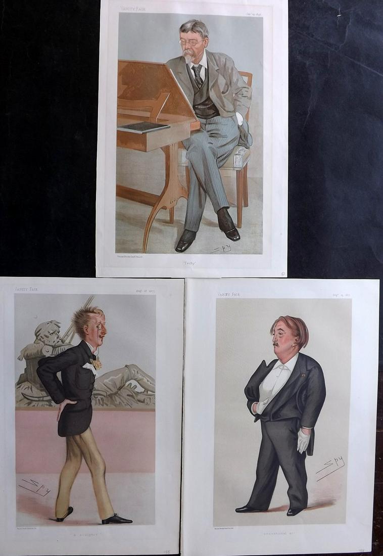 Vanity Fair Prints 19th Cent. Lot of 3 Prints - Artists (1 of 1)