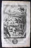 Blome, Richard 1710 Folio Print. The Harborer with ye Blood Hound. Stag Hunting