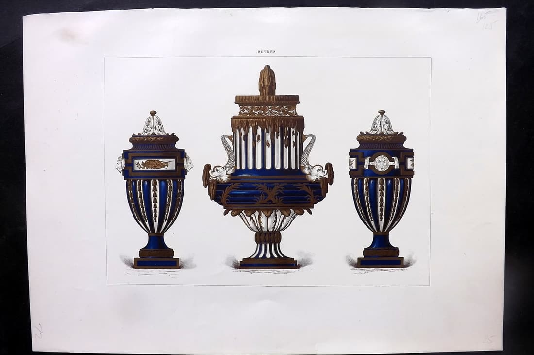Garnier, Edouard 1892 Large Folio Vase Print 25 (1 of 2)