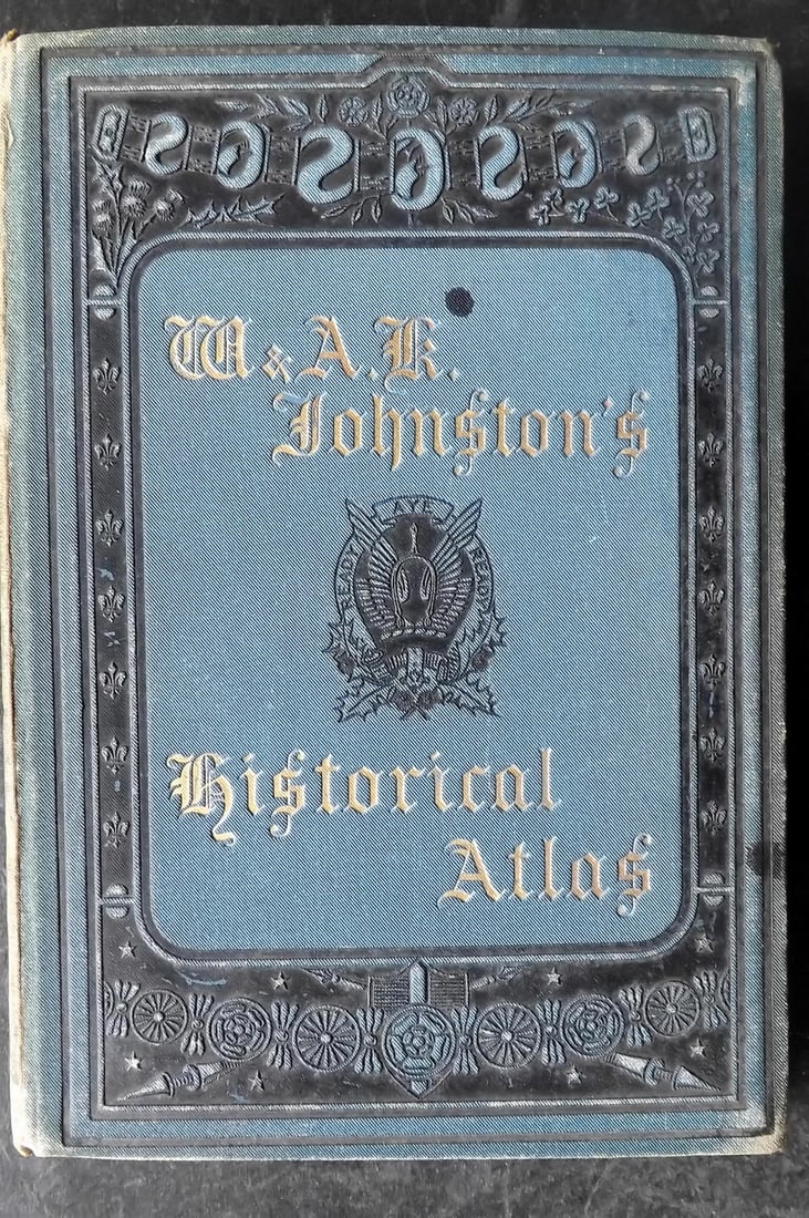Johnston, W. & A. K. C1900 The Half-Crown Historical Atlas - Colored Maps (1 of 11)