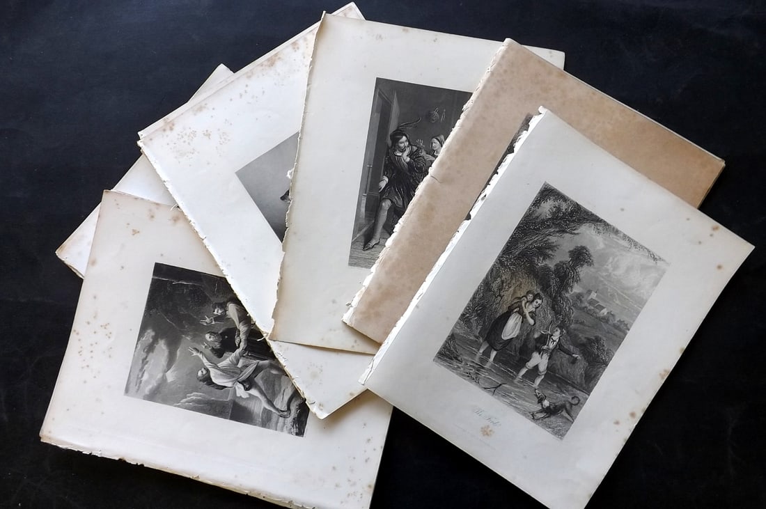 Payne, Charles 1846 Lot of 25 Steel Engravings. Genre, Classical etc (1 of 6)
