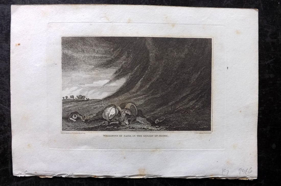 Polehampton, Edward 1823 Print. Convent of Montserrat, Barcelona Spain: Copper Plate Published 1823, London for "The Gallery of Nature and Art: or, A Tour Through Creation and Science" by the Rev. Edward Polehampton & John M. Good. Paper Size: 10 x 7 inch (26 x 18cm) Very