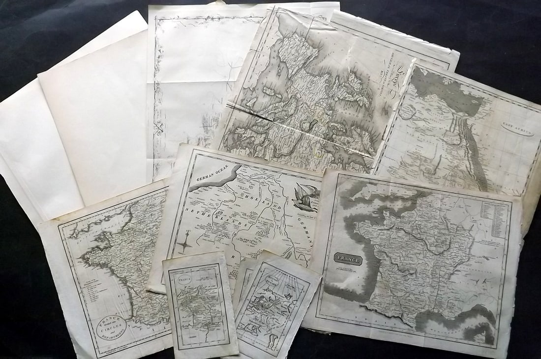 Maps 19th Cent. Mixed Lot of 16 (1 of 6)