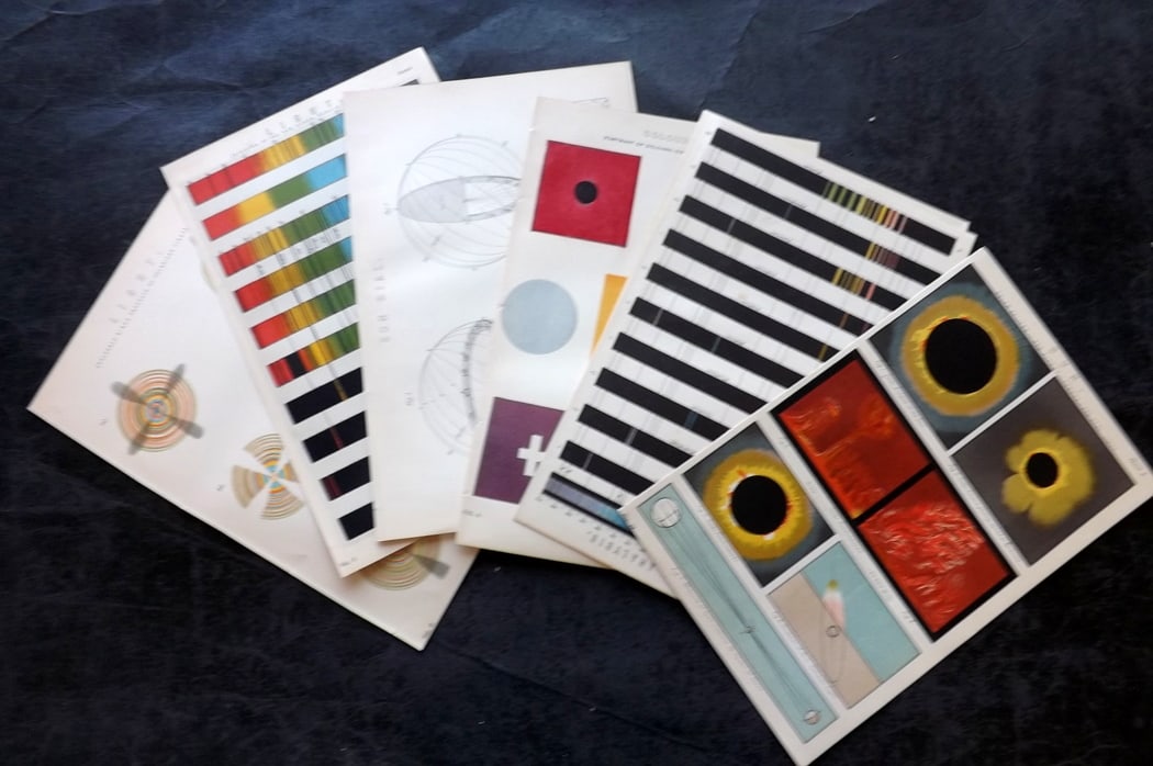 National Encyclopedia 1891 Lot of 10 Prints. Light & Colour: Engraving/Woodblocks and Chromolithographs Published 1891-1901 by William Mackenzie, London for "The National Encyclopedia: A dictionary of Universal Knowledge" Paper Size: 10 x 6 inch (25 x 16cm) Goo