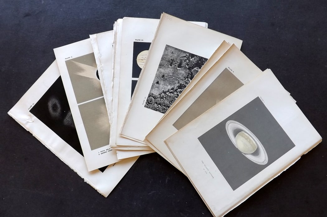 Ball, Robert 1892-93 Lot of 20 Astronomy Celestial Prints (1 of 4)