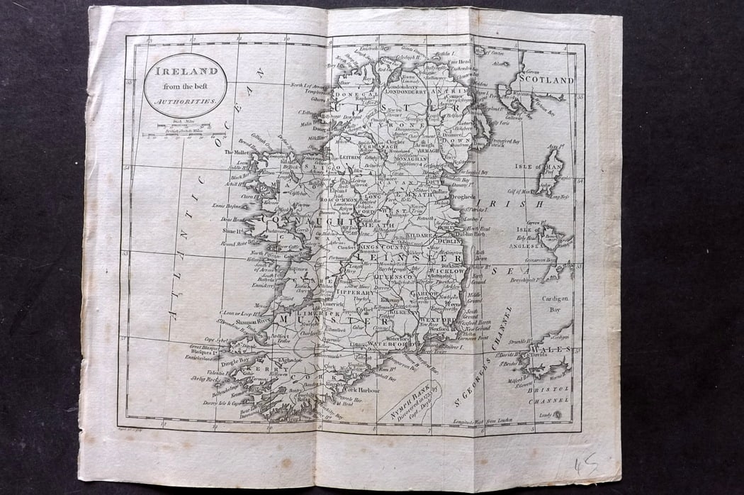 Guthrie, William 1794 Antique Map. Ireland (1 of 1)