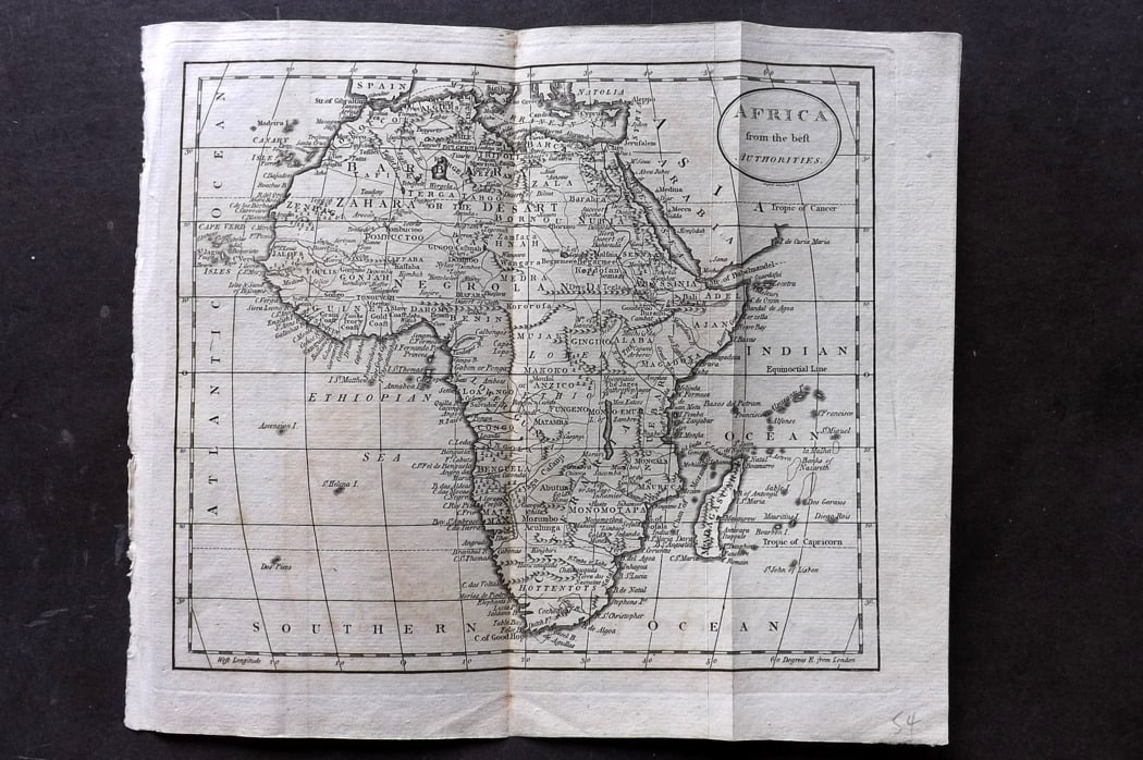 Guthrie, William 1794 Antique Map. Africa (1 of 1)