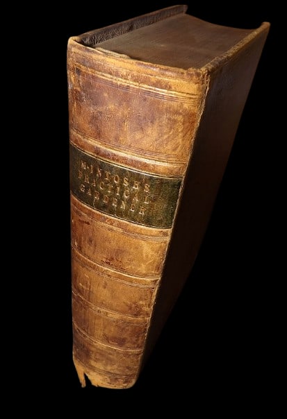 M'Intosh, Charles - Practical Gardener, 10 Hand Col Plates, Full Leather, 1839 (1 of 10)