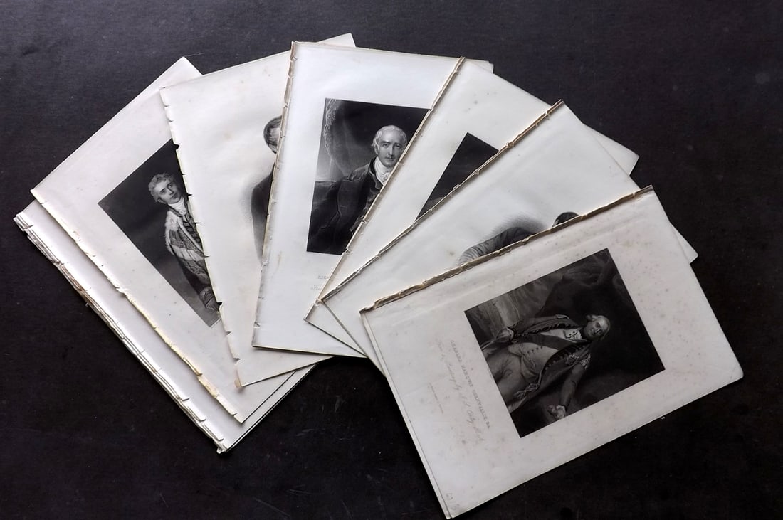 Nolan, Edward C1880 Lot of 17 India Related Portraits (1 of 4)