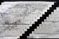 Psalmanazar & Sale C1770 Antique Map. L'Afrique. Africa Continent by Janvier