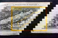 Bertius, Petrus 1616 Hand Col Map. Sumatra Indonesia Singapore