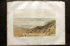 Roberts, David C1880 Holy Land Print. Sea of Tiberias looking towards Bashan