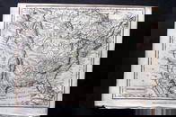 Kelly, Christopher 1829 Antique Map. United States