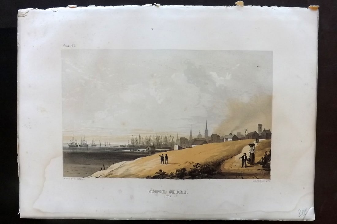 Herdman, William 1856 Folio Liverpool Print. South Shore 35 (1 of 1)