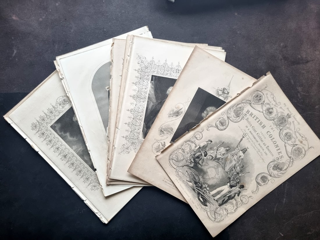 Martin, R. Montgomery 1855 Lot of 24+ Steel Engraved Portraits incl Captain Cook (1 of 4)