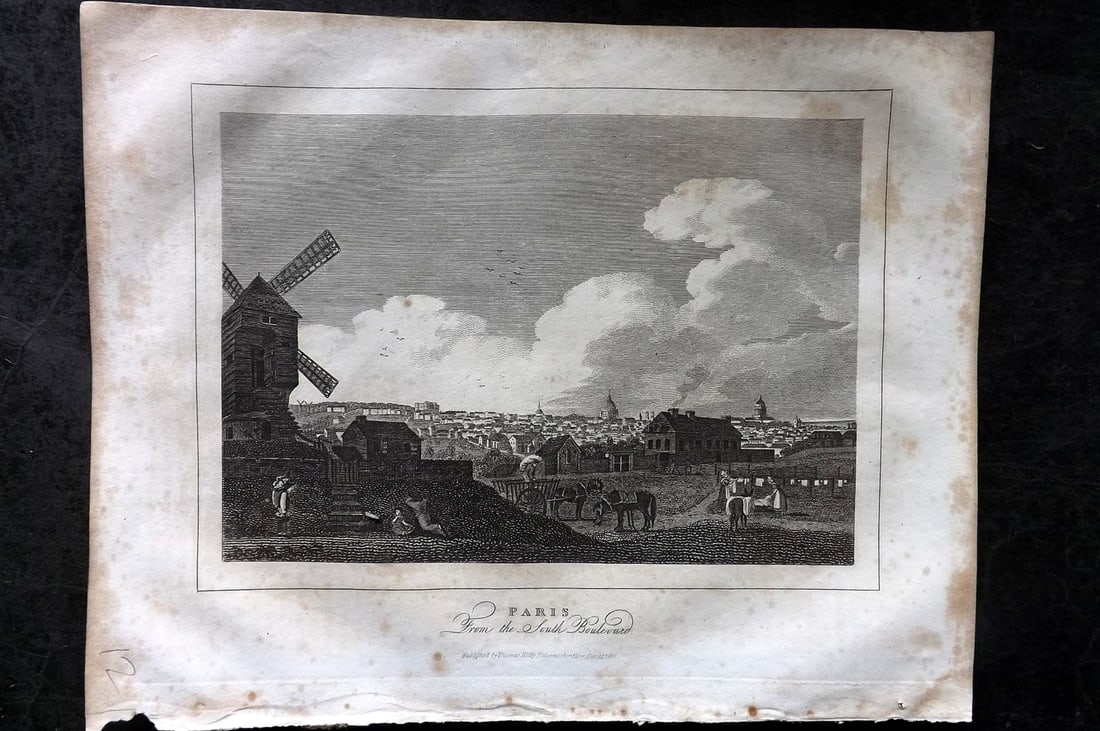 Kelly, Christopher 1829 Print. France - Paris (1 of 1)