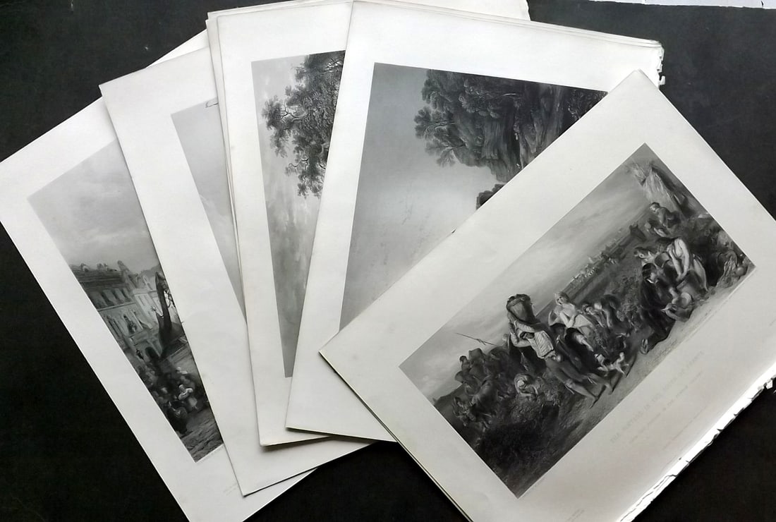 Virtue (Pub) 1854 Lot of 12 Landscapes & Views (1 of 5)