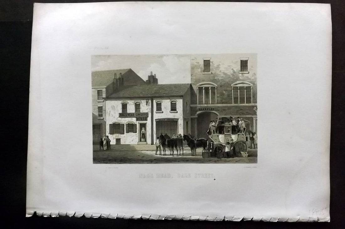 Herdman - Liverpool 1856 Folio Print. Nag's Head, Dale Street 24 (1 of 1)