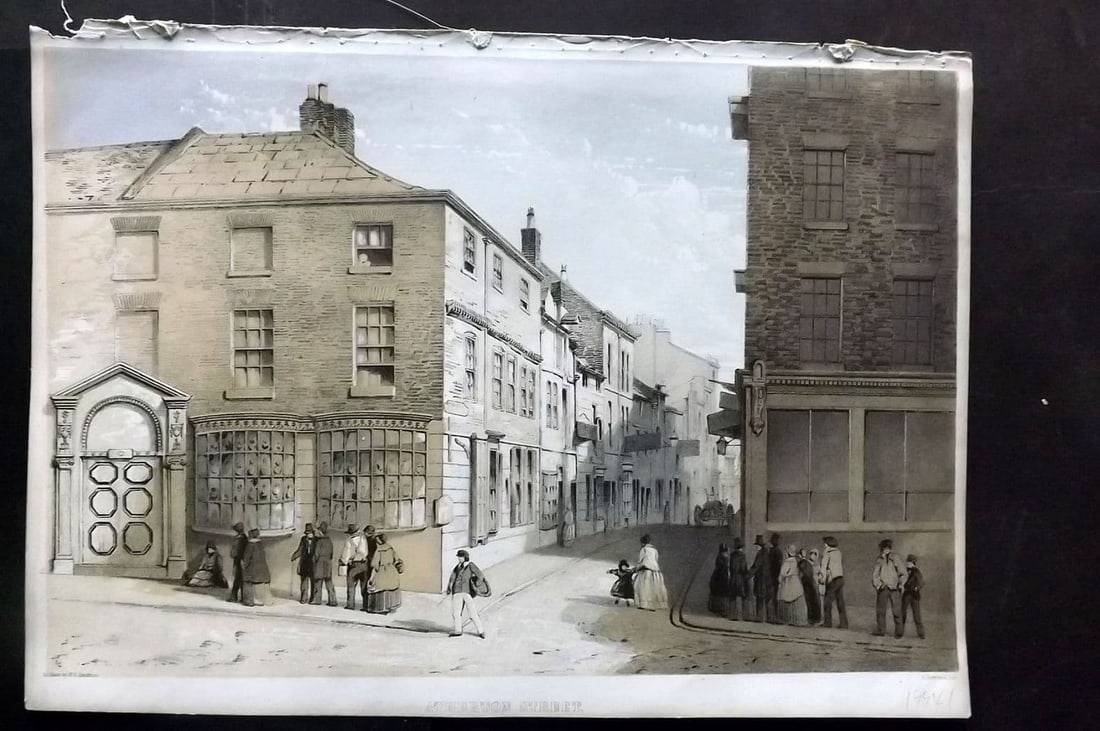 Herdman - Liverpool 1856 Folio Print. Atherton Street 20 (1 of 1)