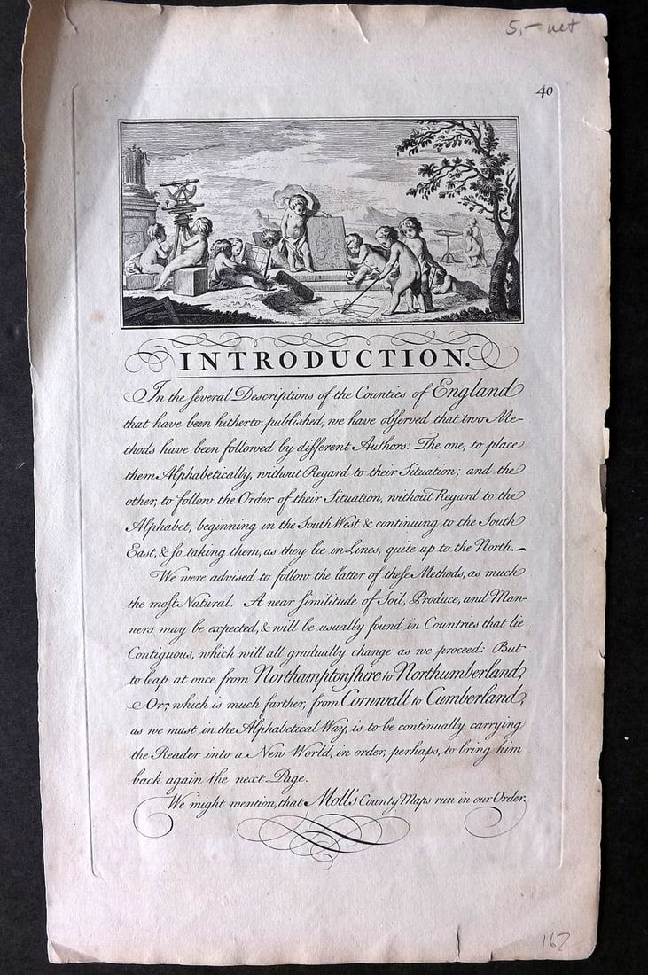 Bickham, George 1750 Engraved Headpiece to The British Monarchy (1 of 1)