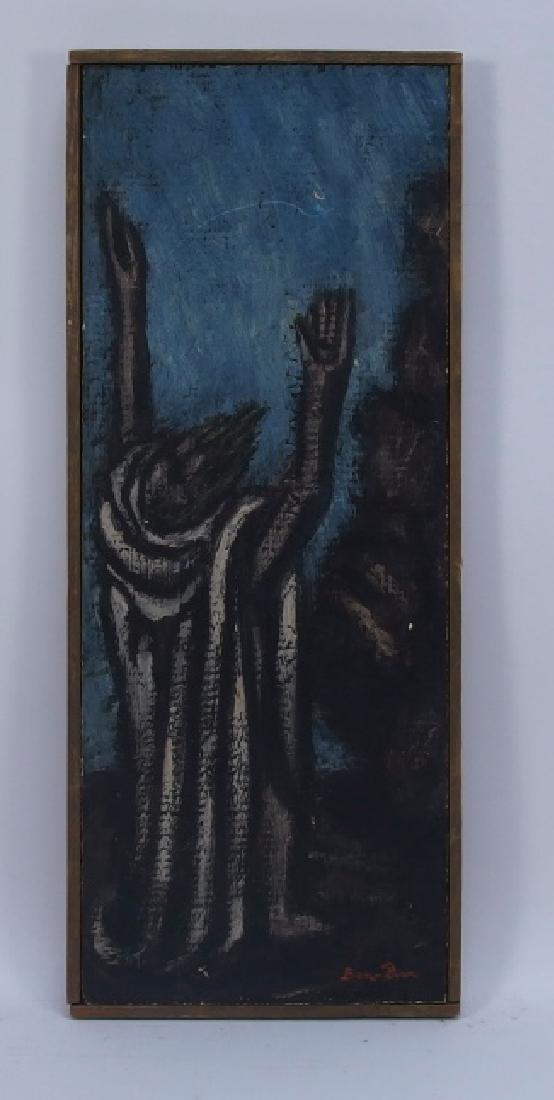 Ben-Zion Weinman Oil Painting of Standing Prophet (1 of 8)