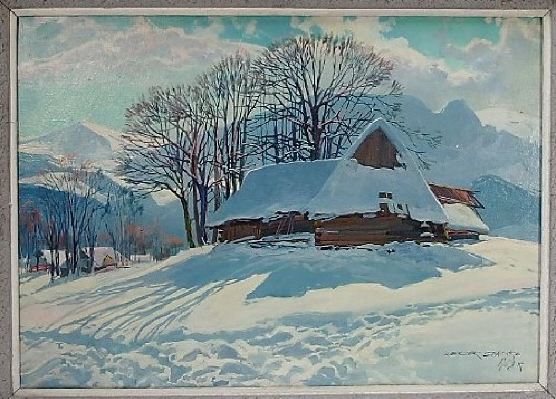 Leszek Stanko European Winter Landscape Painting (1 of 9)