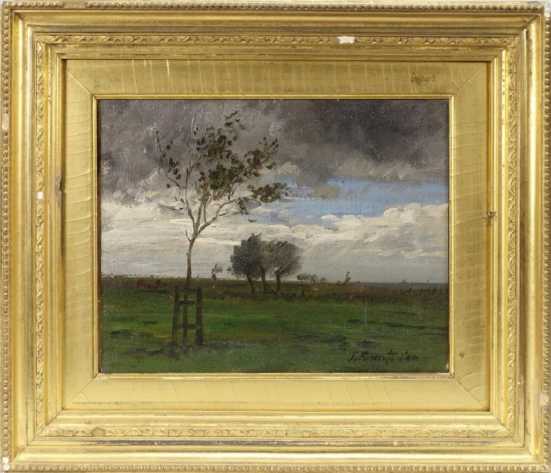 Joseph Foxcroft Cole Barbizon Landscape Painting (1 of 5)