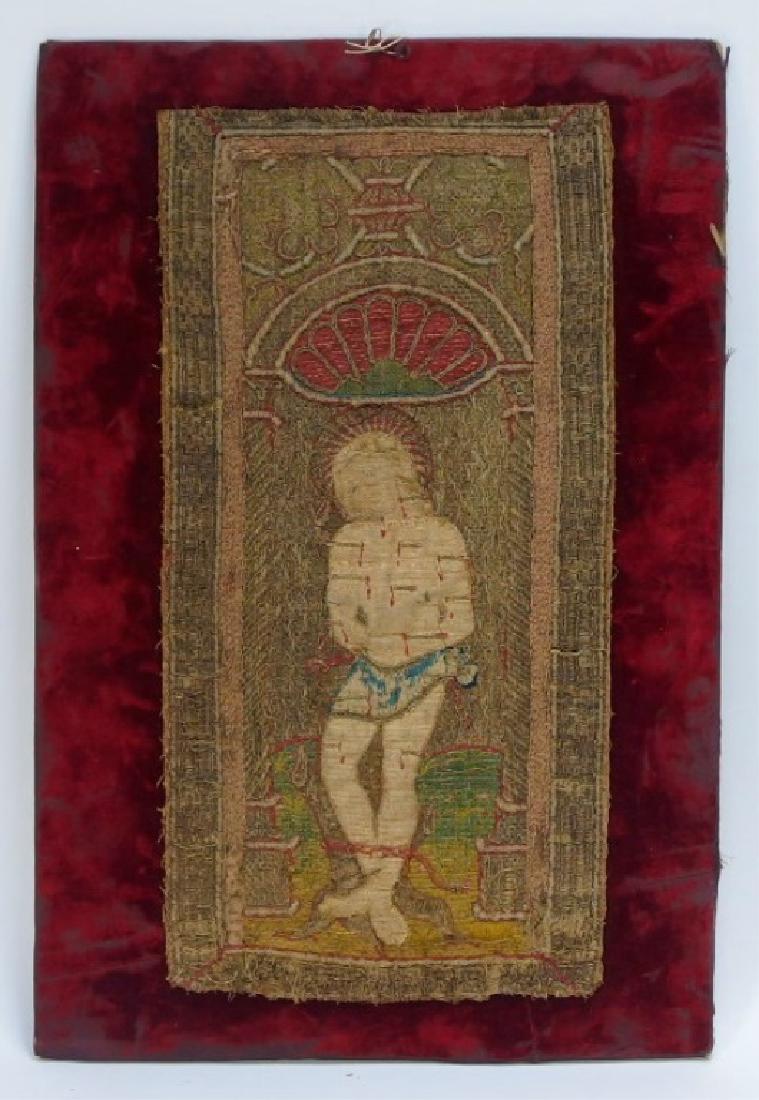 17C European Northern Renaissance Christ Tapestry (1 of 8)