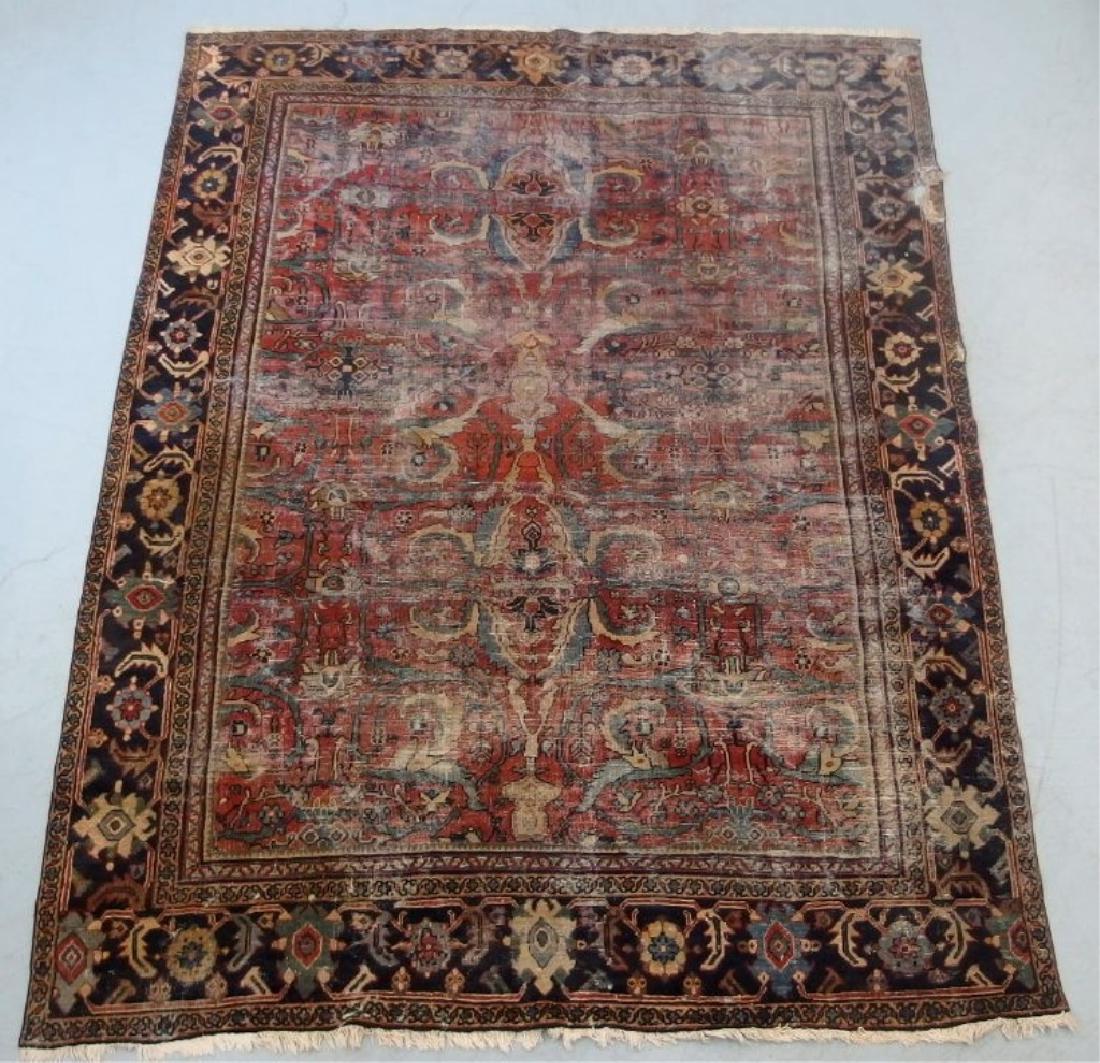 C.1900 LG Oriental Persian Mahal Ziegler Rug (1 of 8)