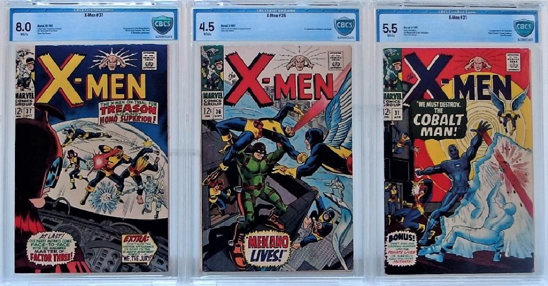 3 CBCS Graded X-Men First Appearance Comic Books (1 of 3)