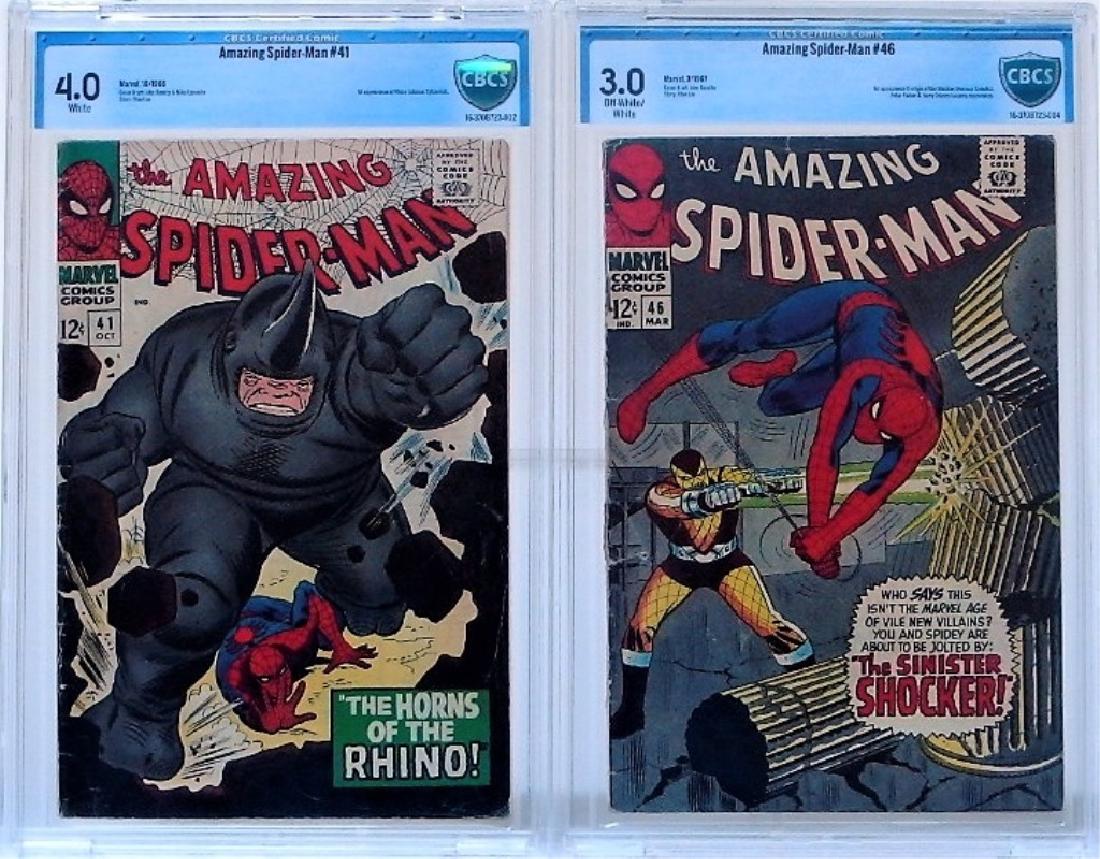 2 Marvel Comics Amazing Spider-Man No. 41 46 CBCS (1 of 4)