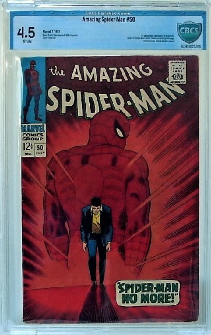 Marvel Comics Amazing Spider-Man No. 50 CBCS 4.5 (1 of 3)