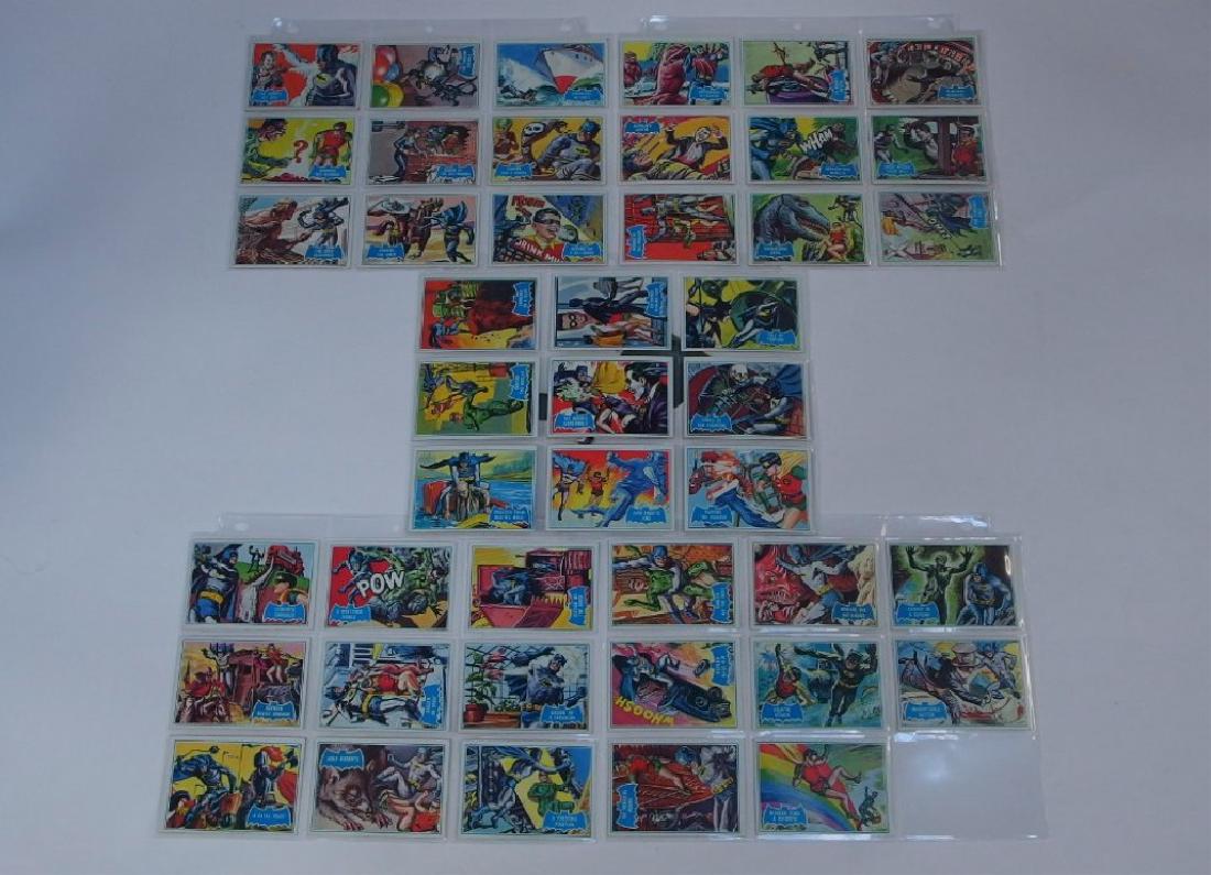 1966 Topps Batman B Blue Bat Trading Card Set (1 of 9)