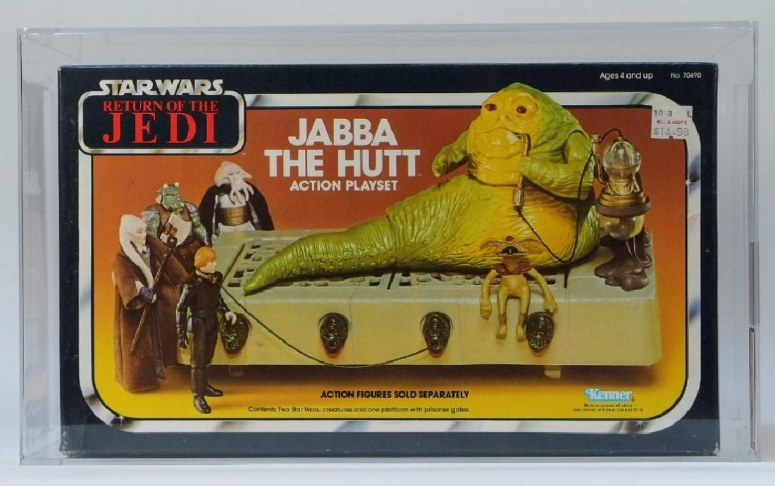 1983 Kenner Star Wars ROTJ Jabba the Hutt AFA 80+ (1 of 7)