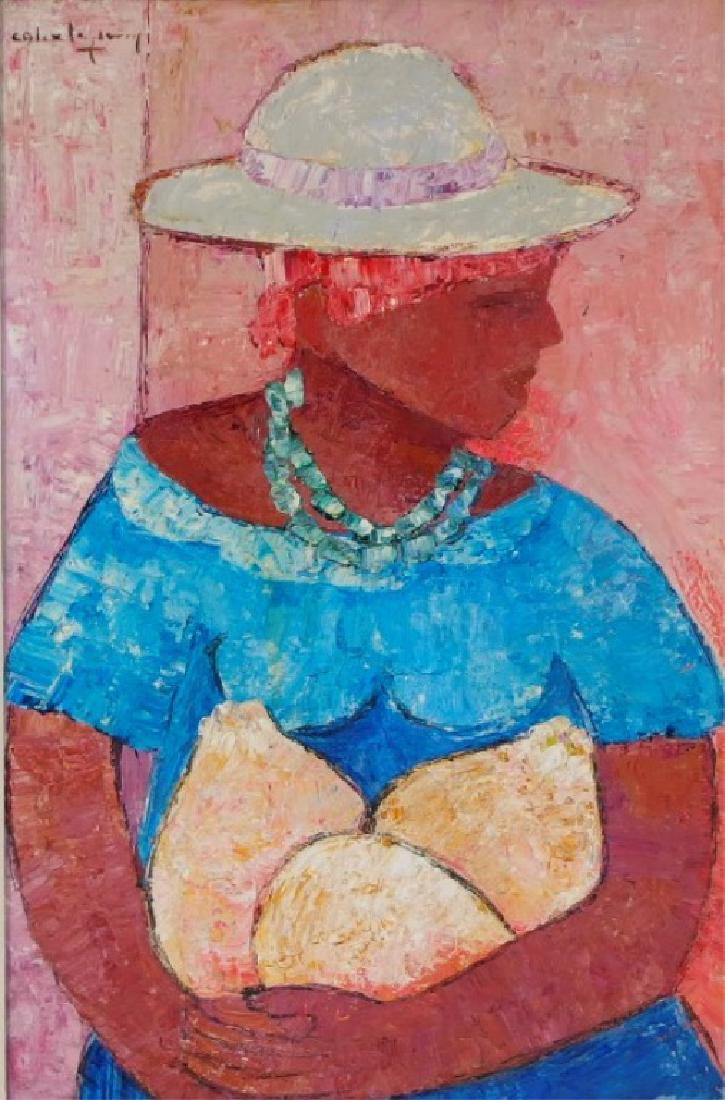 Calix Tequerra Impressionist Portrait Painting (1 of 8)